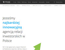Tablet Screenshot of makmedia.pl